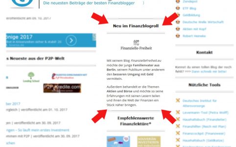 Finanziellefreiheit.eu Blog bei Finanzblogroll