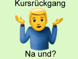 Kursrückgang